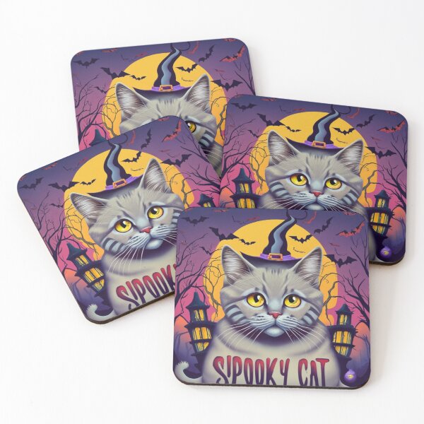 Item preview, Spooky Cat in an Amazing Setting designed and sold by culturageekstor.