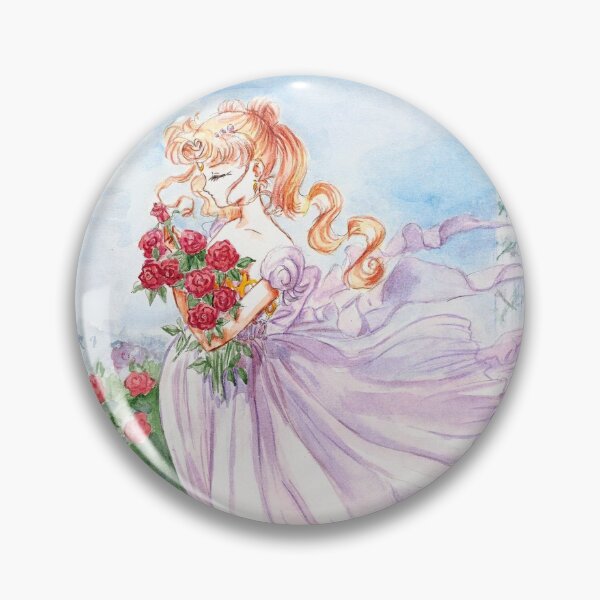 Item preview, Princess Serenity with Roses designed and sold by EosOfDawn.