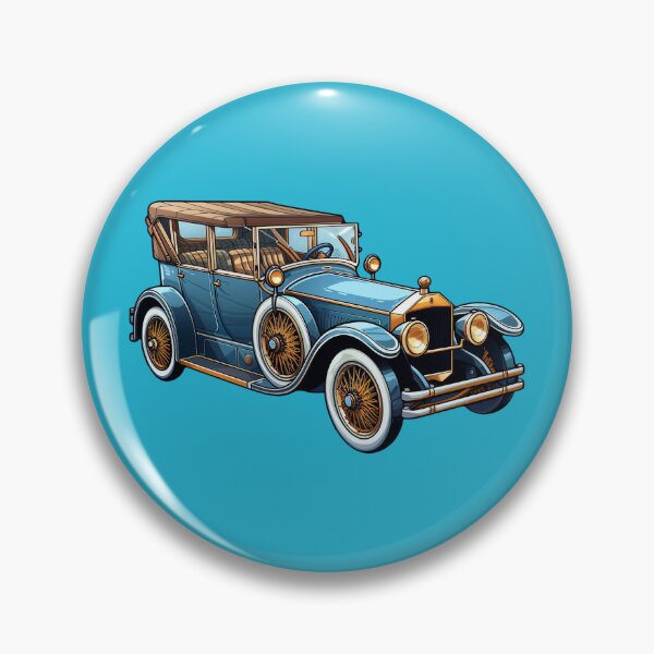 Item preview, Vintage Elegance: Blue Antique Car designed and sold by Christfield.