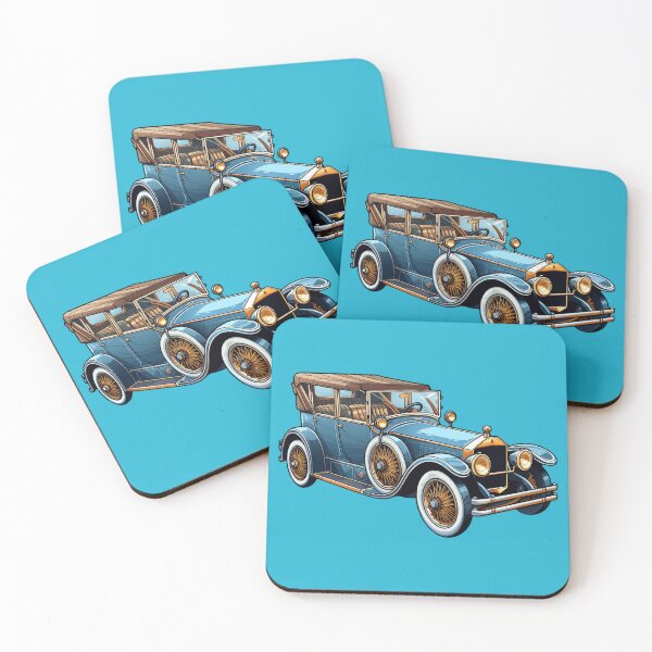 Item preview, Vintage Elegance: Blue Antique Car designed and sold by Christfield.