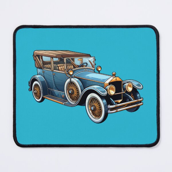 Item preview, Vintage Elegance: Blue Antique Car designed and sold by Christfield.