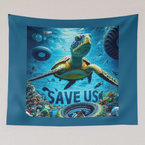 Item preview, Save the Sea Creatures designed and sold by Myra365Art.