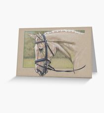 Dressage Horse Greeting Card