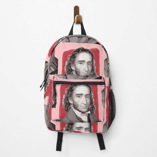 Item preview, Italian Composer Niccolò Paganini - red - illustration designed and sold by Litstoy.