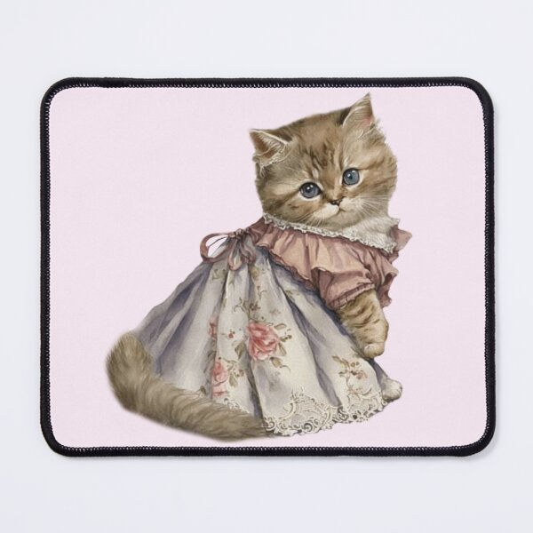 Item preview, Vintage coquette cat designed and sold by Pixiedrop.