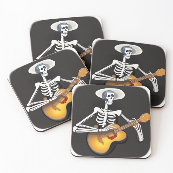 Item preview, Halloween Skeleton playing guitar designed and sold by JackFreestone.
