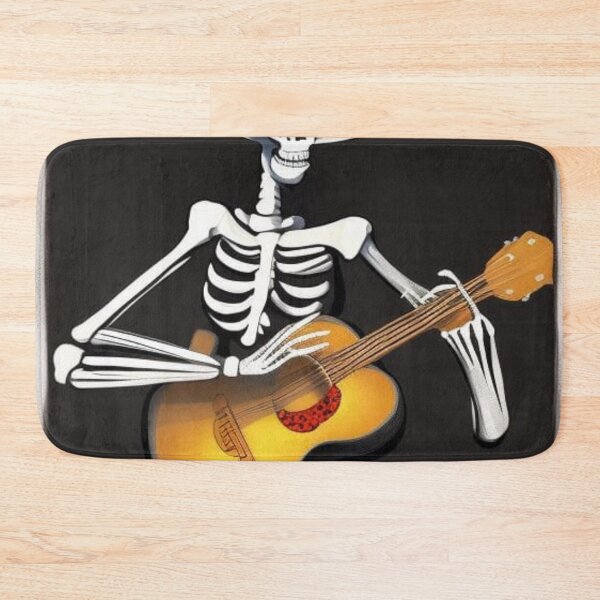 Item preview, Halloween Skeleton playing guitar designed and sold by JackFreestone.
