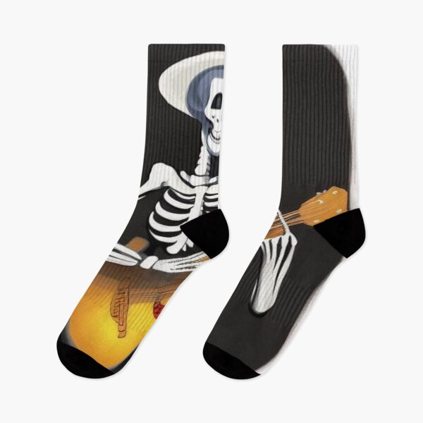 Item preview, Halloween Skeleton playing guitar designed and sold by JackFreestone.