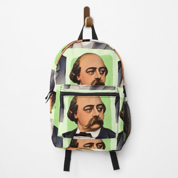 Item preview, French Novelist Gustave Flaubert - mint Green - illustration  designed and sold by Litstoy.