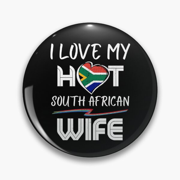 Item preview, I Love My Hot South African Wife South Africa Husband designed and sold by Furahisha.