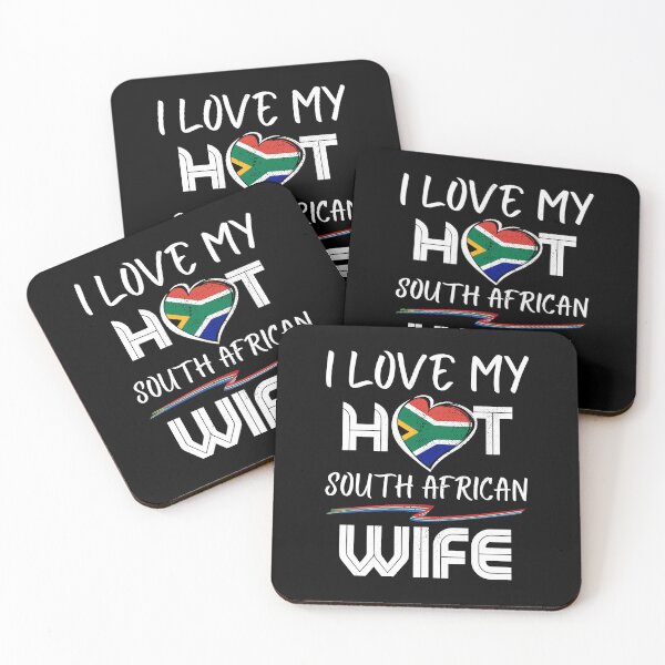 Item preview, I Love My Hot South African Wife South Africa Husband designed and sold by Furahisha.