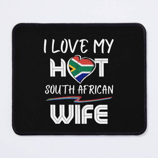 Item preview, I Love My Hot South African Wife South Africa Husband designed and sold by Furahisha.