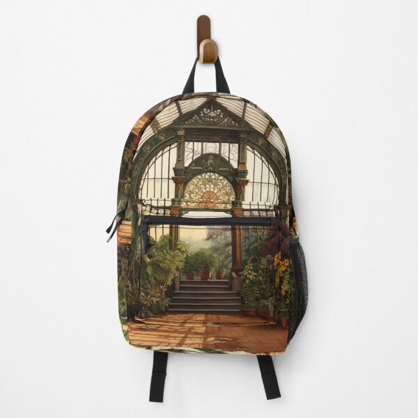 Item preview, Victorian Greenhouse Filled With Exotic Plants Victorian Inspired Art designed and sold by CDC40.