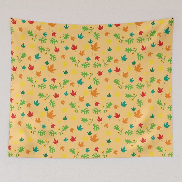 Item preview, Orange Fall Vibes with Acorns  designed and sold by Anke Wonder.