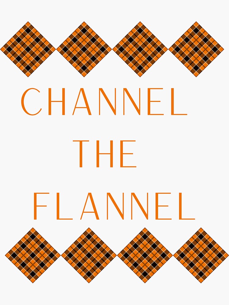 Blue Flannel Shirt Sticker for Sale by hmiller013