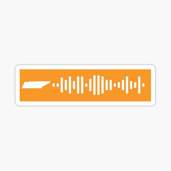 Item preview, “Rocky Top” Spotify Scanner designed and sold by AnnabelleTipps.