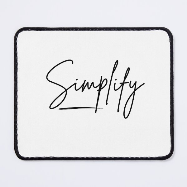 Item preview, Simplify designed and sold by Mauro Lionel Gene.