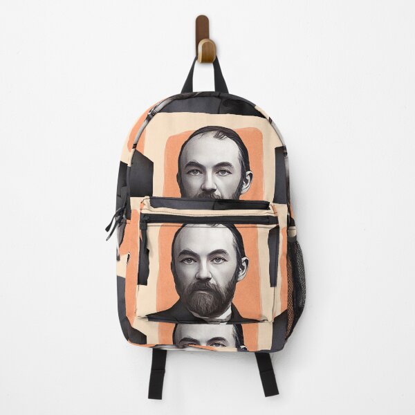 Item preview, English Novelist Thomas Hardy - orange - illustration  designed and sold by Litstoy.
