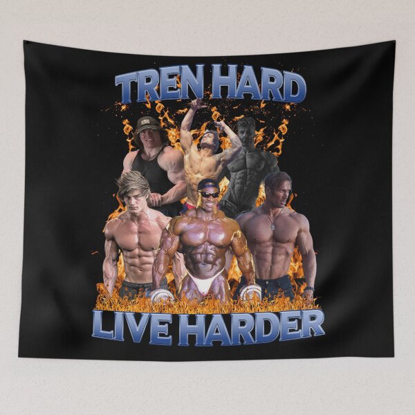 Item preview, Tren Hard, Live Harder designed and sold by joshemf.