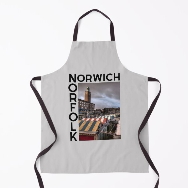 Item preview, Norwich Norfolk - Art print of Norwich Market and City Hall designed and sold by MyriadNorfolk.