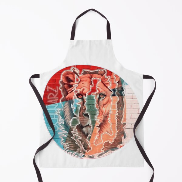 Item preview, The queen of the jungle, in graffiti design lioness Leonie designed and sold by TheBear25.