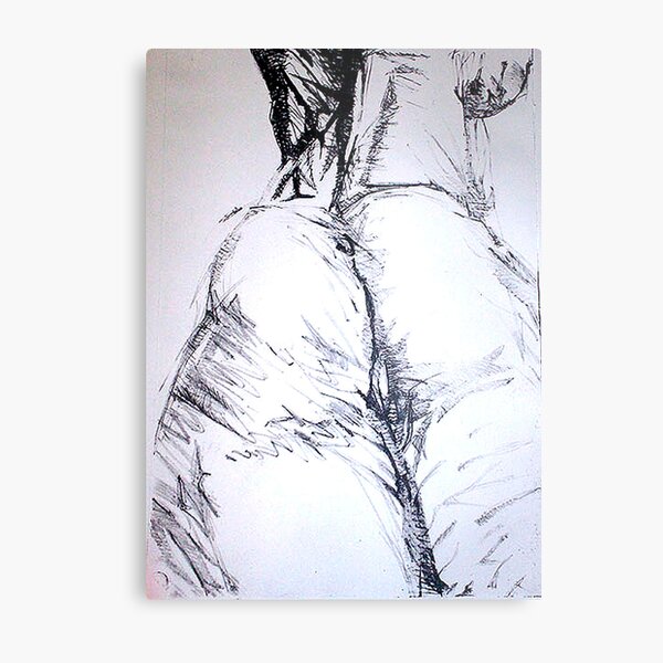 Litho 6 Metal Print