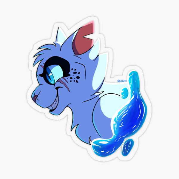 Sleekwhisker Icon Sticker for Sale by Lightthechirpet