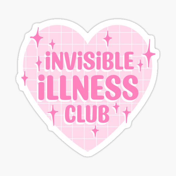 Item preview, Invisible Illness Club designed and sold by Sourlemonssshop.