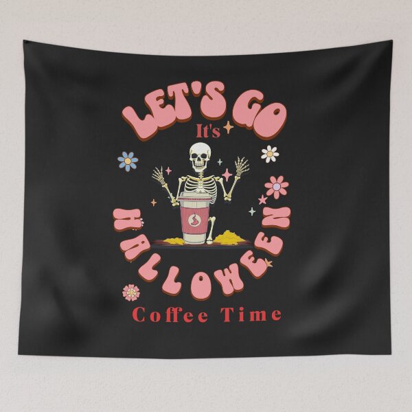 Item preview, Let go it's Halloween coffee time designed and sold by MCanderart.