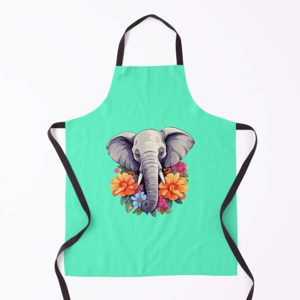 Item preview, Blossoming Pachyderm: Elephant Among Flowers designed and sold by Christfield.