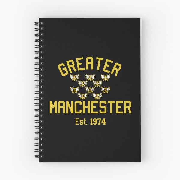 Item preview, Greater Manchester (10 bees) established 1974 sports varsity logo designed and sold by jimmy-digital.