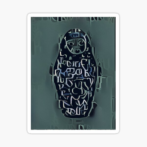 Item preview, matryoshka designed and sold by Donkey's Salad.