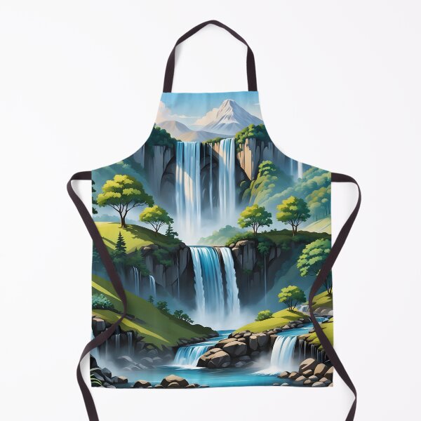 Item preview, Great waterfalls in heart of nature  designed and sold by CraftyUniverse.