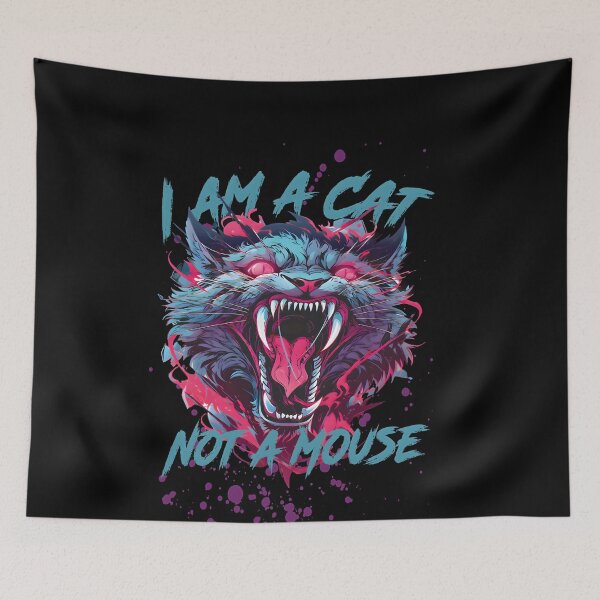 Item preview, Roaring  Halloween Cat designed and sold by Animal-ink.