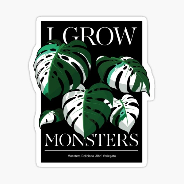 Vista previa del artículo con la obra «Monstera Albo», diseñado y vendido por LEOSKYLAR.