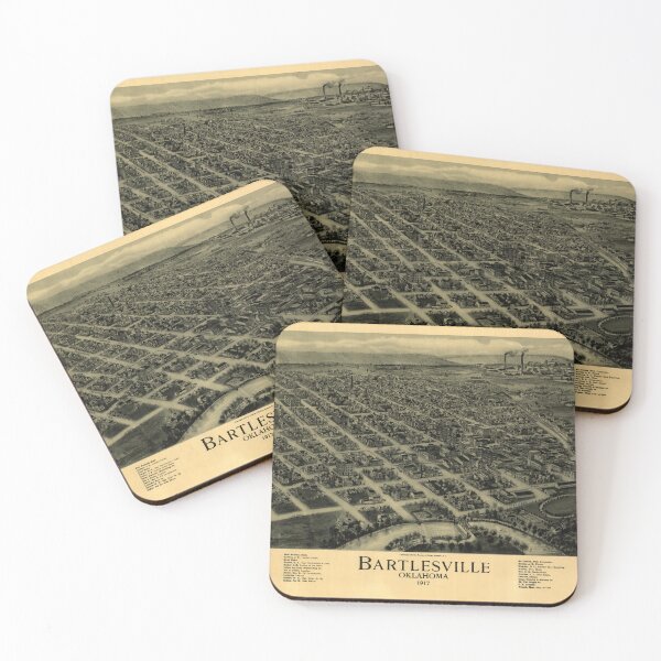 Item preview, Bartlesville, Oklahoma (1917) designed and sold by allhistory.