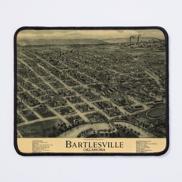 Item preview, Bartlesville, Oklahoma (1917) designed and sold by allhistory.