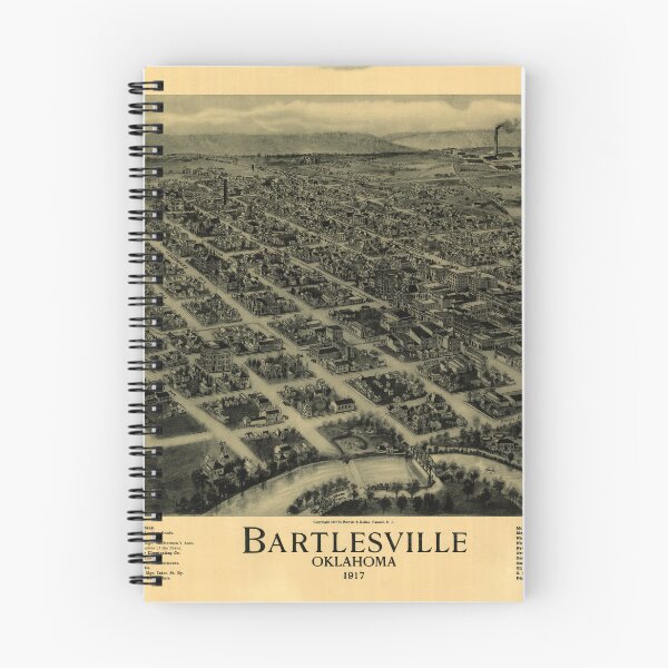 Item preview, Bartlesville, Oklahoma (1917) designed and sold by allhistory.