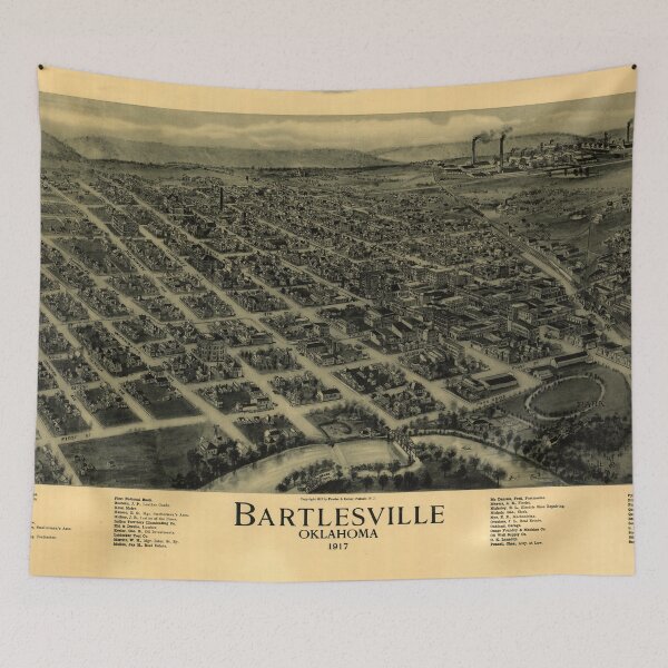 Item preview, Bartlesville, Oklahoma (1917) designed and sold by allhistory.