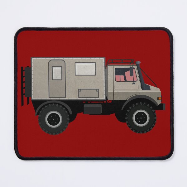 Item preview, UNIMOG overlander (on red) designed and sold by Groenendijk.
