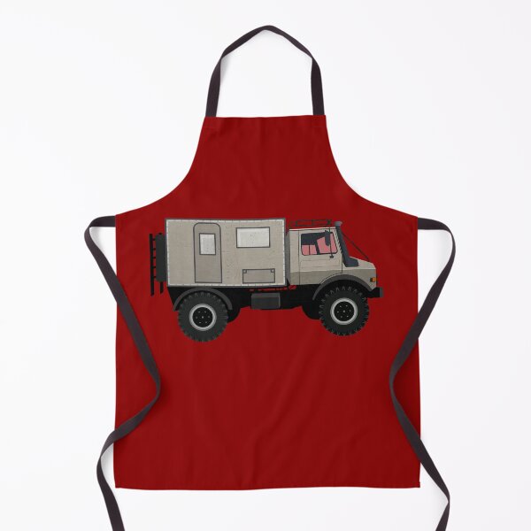 Item preview, UNIMOG overlander (on red) designed and sold by Groenendijk.