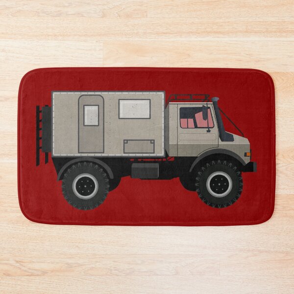 Item preview, UNIMOG overlander (on red) designed and sold by Groenendijk.