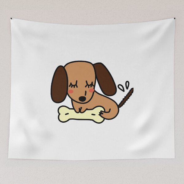 Item preview, Kawaii Dachshund T shirt designed and sold by Leivenaar.