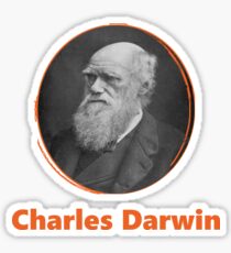 Charles Darwin Sticker