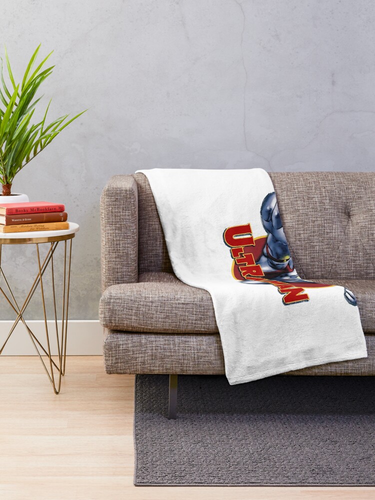 Thumbnail 2 of 6, Throw Blanket, ultraman designed and sold by RiggsStyle.