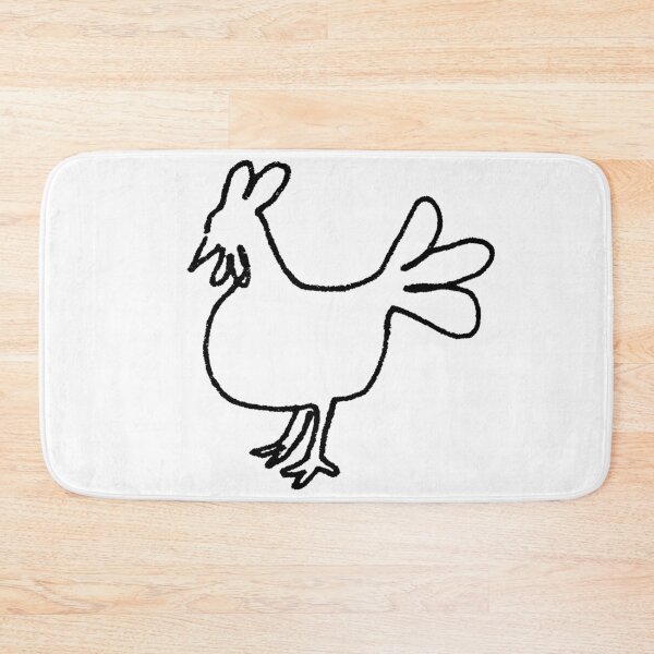 Item preview, Chicken Silhouette Handdraw Line Art Boho Style designed and sold by Yellowriversss.