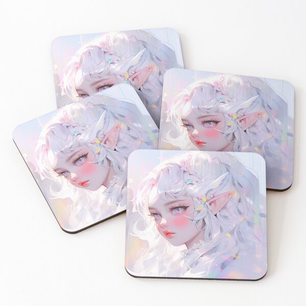 Item preview, Pretty Preppy Elf Anime Girl designed and sold by bubblegoth.