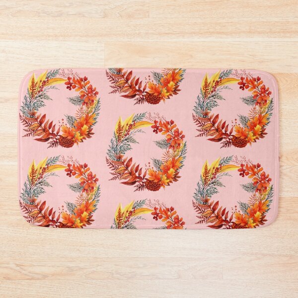 Item preview, Autumn bouquet, bouquet of leaves of various trees, mountain ash, chestnut, elderberry, tansy, in watercolor style,Natur,  designed and sold by Sunmoonlove.