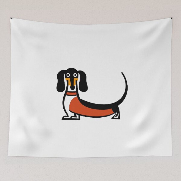 Item preview, funny dachshund drawing T Shirt designed and sold by Leivenaar.