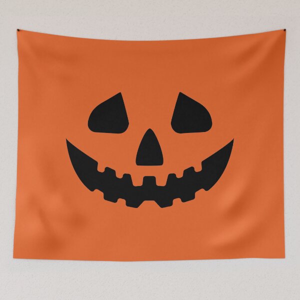 Item preview, Jack-o'-lantern Face Happy Rounded designed and sold by Darkemeralds.